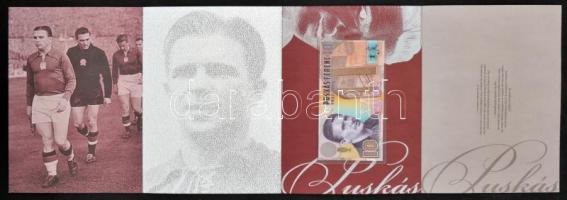 2013. "Puskás bankjegy" promóciós bankjegy a Pénzjegynyomda és a Diósgyőri Papírgyár díszk...