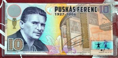 2013. "Puskás bankjegy" promóciós bankjegy a Pénzjegynyomda és a Diósgyőri Papírgyár díszk...