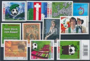 2007-2008 11 klf bélyeg, 2007-2008 11 stamps