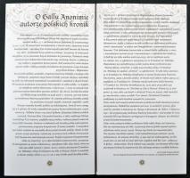 900th anniversary of Poland's oldest principality Chronicle block + FDC occasional postal in ho...