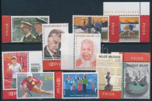 10 klf bélyeg, közte teljes sorok, ívszéli és ívsarki értékek, 10 stamps