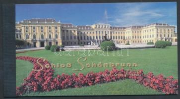 UNESCO World Heritage: Schönbrunn stamp-booklet UNESCO-világörökség: Schönbrunn bélyegfüzet