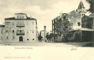 Zadar, Zara; Piazza della Colonna / square