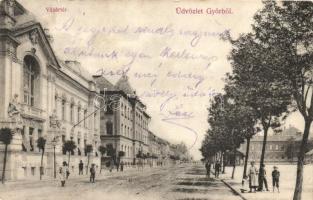Győr, Vásár tér, kiadja Berecz Viktor