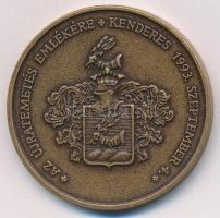 Bognár György (1944-) 1993. "Vitéz Nagybányai Horthy Miklós Kormányzó / Az újratemetés emlékére...