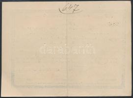 Budapest 1932. " 'Gutenberg' Családiházépítő Szövetkezet" részjegye 10P-ről bély...