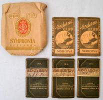 5 csomag szivarkapapír + 1 db Symphonia cigarettásdoboz papír