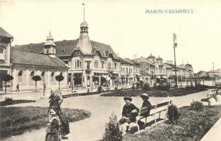 Marosvásárhely, Targu Mures; tér, kiadja Révész Béla / square