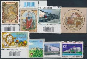 1999-2011 8 stamps + 2 block, 1999-2011 8 klf bélyeg + 2 db blokk