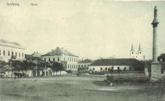 Ipolyság, Sahy; Fő tér / main square (EK)