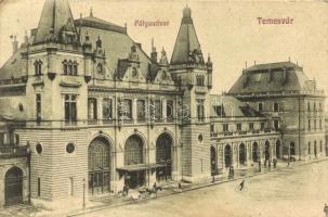 Temesvár, Timisoara; Pályaudvar, vasútállomás / railway station