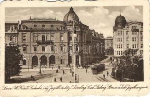 14 db RÉGI külföldi városképes lap, vegyes minőség / 14 old European town-view postcards, mixed quality