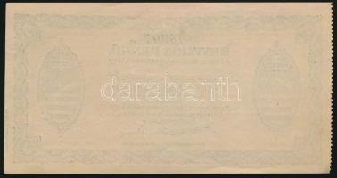 Budapest 194? "Reviziós Pengő" arckép nélküli változat T:II-