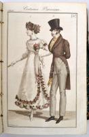 Journal des Dames et Des Modes. 1821 január-junius. 1-26.  szám. Fél évfolyam! Francia nyelvű divatl...
