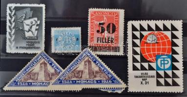 6 db MBEO és 6 db egyéb levélzáró