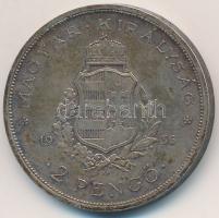 1936. 2P Ag "Liszt Ferenc" T:2 apró ph., patina