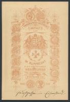 cca. 1880-1890 Kismarton, keményhátú fotó M. Rupprecht soproni műterméből / Eisenstadt, Kabinetfoto ...