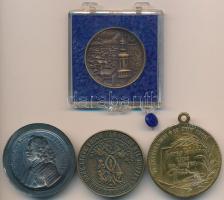 Vegyes: 1977. "Sopron" Br emlékérem plombált "ÁPV" plasztiktokban (31mm)  + DN &...