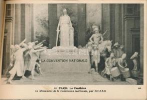 Les Editions Artistiques, Paris et ses Merveilles - 49 old art postcards in postcard booklet