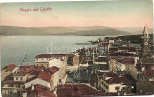 10 db RÉGI olasz városképes lap, vegyes minőség /  10 old Italian town-view postcards, mixed quality