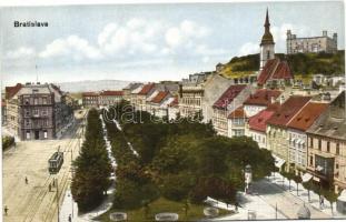 7 db RÉGI felvidéki városképes lap, vegyes minőség / 7 old Slovakian town-view postcards, mixed qual...