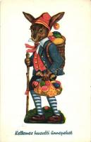 25 db RÉGI motívumlap, vegyes minőség; húsvéti üdvözlő / 25 old motive cards, mixed quality; Easter ...