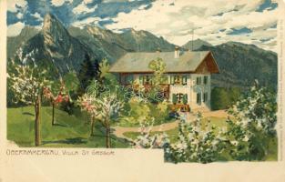 Oberammergau Litho