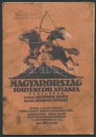 1939 Magyarország történelmi atlasza, tervezték Albisi Barthos Indár, Dr. Kurucz György