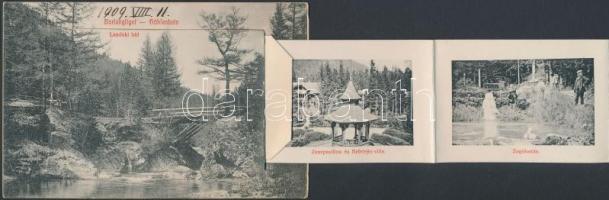 Tátra, Barlangliget, Höhlenhain Tatranská Kotlina; Landoki híd / bridge, leporellocard