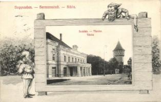 Nagyszeben, Hermannstadt, Sibiu; színház, törpék / theatre, dwarves (EK)