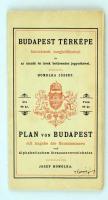 Budapest fő- és székváros legújabb térképe, kész. Homolka József, lépték nélkül, az 1896-os kiadás reprintje, Kartográfiai Vállalat, 1983 (a Budapesti üdvözlet c. könyv melléklete), a hajtások mentén kis szakadással, 78,5×63 cm