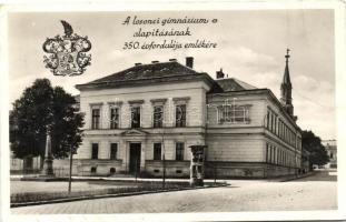 Losonc, Lucenec; Gimnázium alapításának 350. évfordulójára emlékül / grammar school (EK)