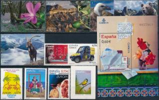 2005-2013 11 stamps + 1 block, 2005-2013 11 db bélyeg + 1 db blokk