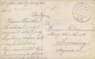 1917 Radauti, Radóc, Radautz; schule / school, photo (pinhole)