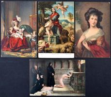 ~80 db Stengel festmény reprodukció képeslap jó minőségben