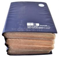 LB Busnelli intarzia borítások, termék katalogus, albumban, kb 200 db