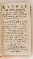 Ladislaus Sennyei: Examen Quadripartitum Ordinandorum. Pro Prima Tonsura, Et Minoribus Ordinibus, Su...