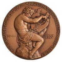 Reményi József (1887-1977) 1927. "Beethoven halálának zzázadik évfordulójára" Br emlékérem...