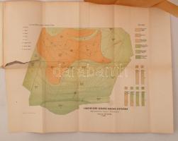 cca 1896 Magyaróvár három talajtani térképe, szerk.: Treitz Péter, különböző léptékekkel, egybekötve, az egyik szakadással, különböző méretben