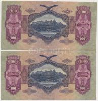 1930. 100P (5x) sorszámkövetők (2+3) T:I-