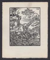 7 db különféle ex libris, fametszet, papír, egy részük jelzett, különböző méretben