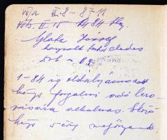 Forgalmi adó könyvecske az 1932-1935 időszakra benne közel 200 forgalmi adó bélyeg