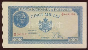 Románia 1945. 5000L T:I