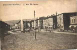 Besztercebánya, IV. Béla király tér; Machold F. kiadása / Bela Square