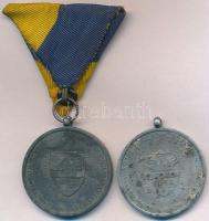 1940. "Erdélyi részek felszabadulásának emlékére" cink emlékérem mellszalag és függesztőka...