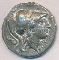Makedónia / III. Alexandrosz Kr. e. ~336-323. Sztatér ezüstözött replikája T:2- Macedon / Alexander III ~336-323. BC Stater silver plated replica C:VF