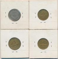 Vegyes Líbia 1952. 1P + Kuvait 1961-1967. 5f (2x) + 1961. 10f T:2 oxidáció Mixed Lybia 1952. 1 Piast...