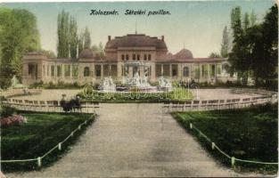 Kolozsvár, Cluj; Sétatéri pavilon, kioszk / promenade, pavilion