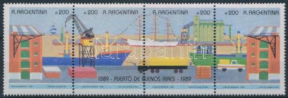 Buenos Aires Harbour block, 100 éves a buenos airesi kikötő négyescsík