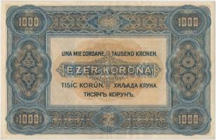 1920. 1000K "Orell Füssli Zürich" T:II-,III szép papír
Adamo K36